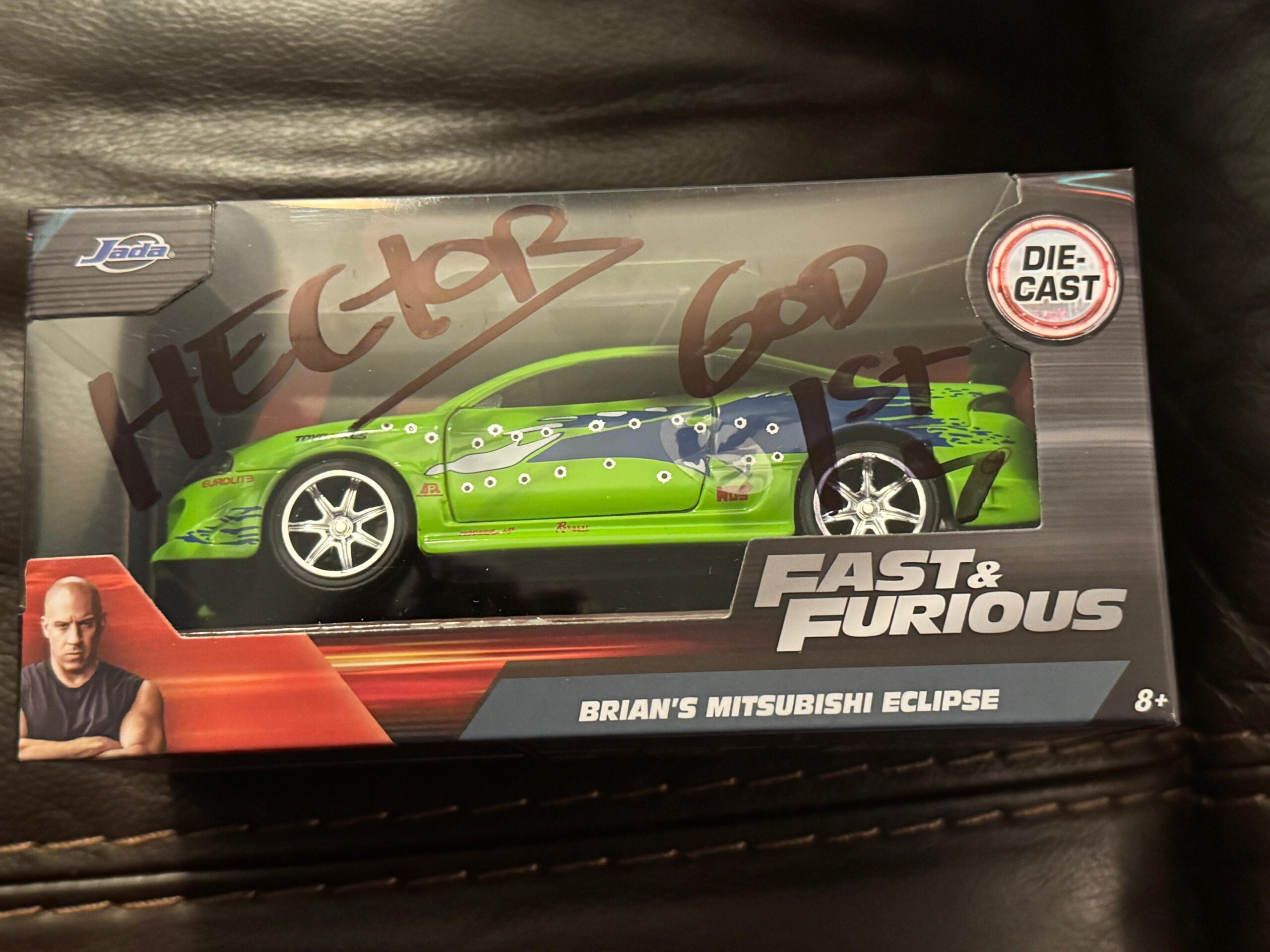 Fast and furious signed authentic cars