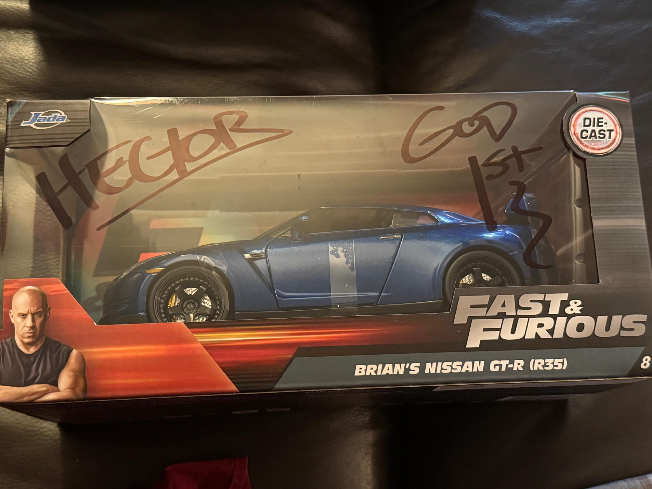 Fast and furious signed authentic cars