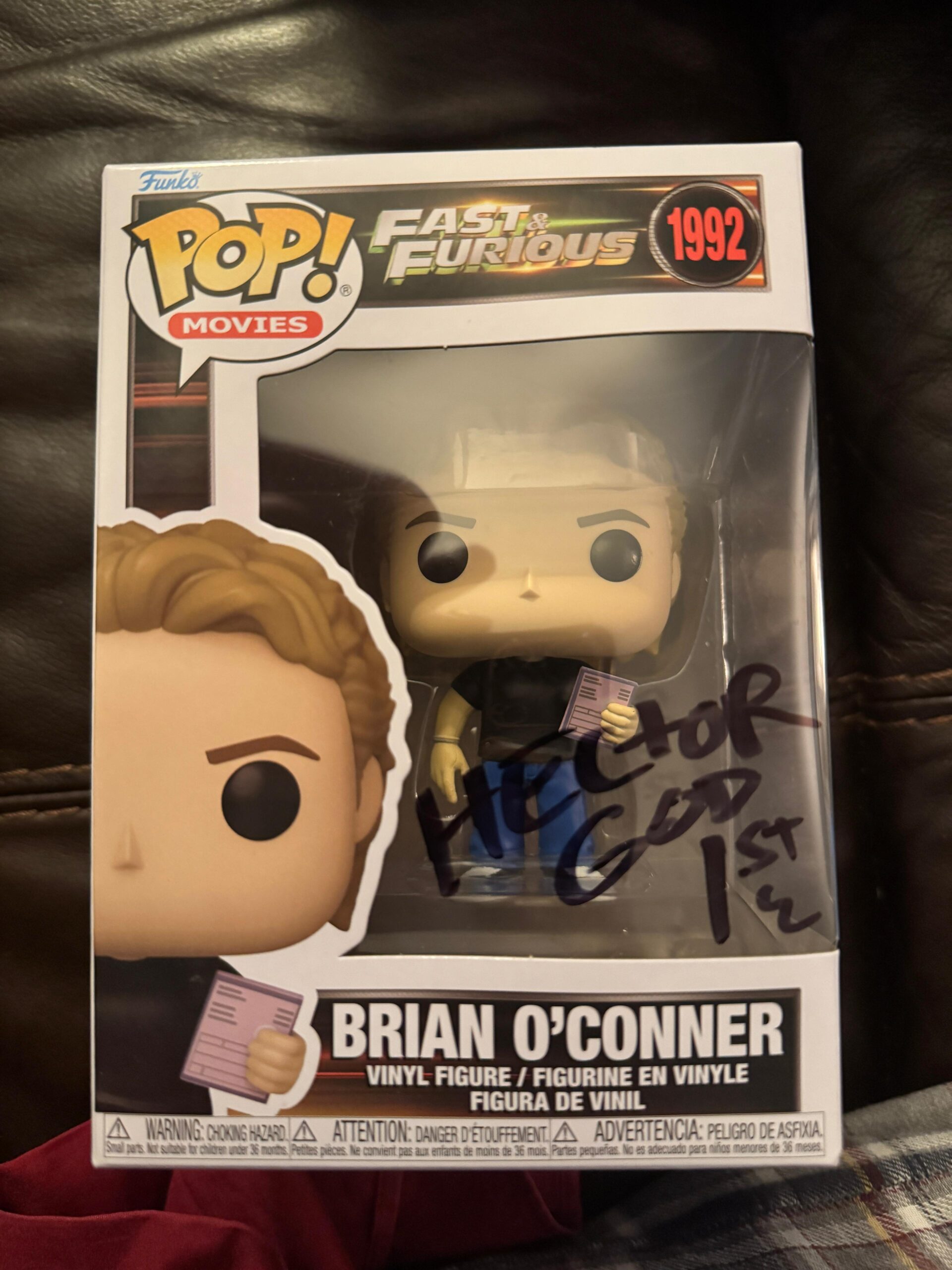 Fast and furious signed authentic cars